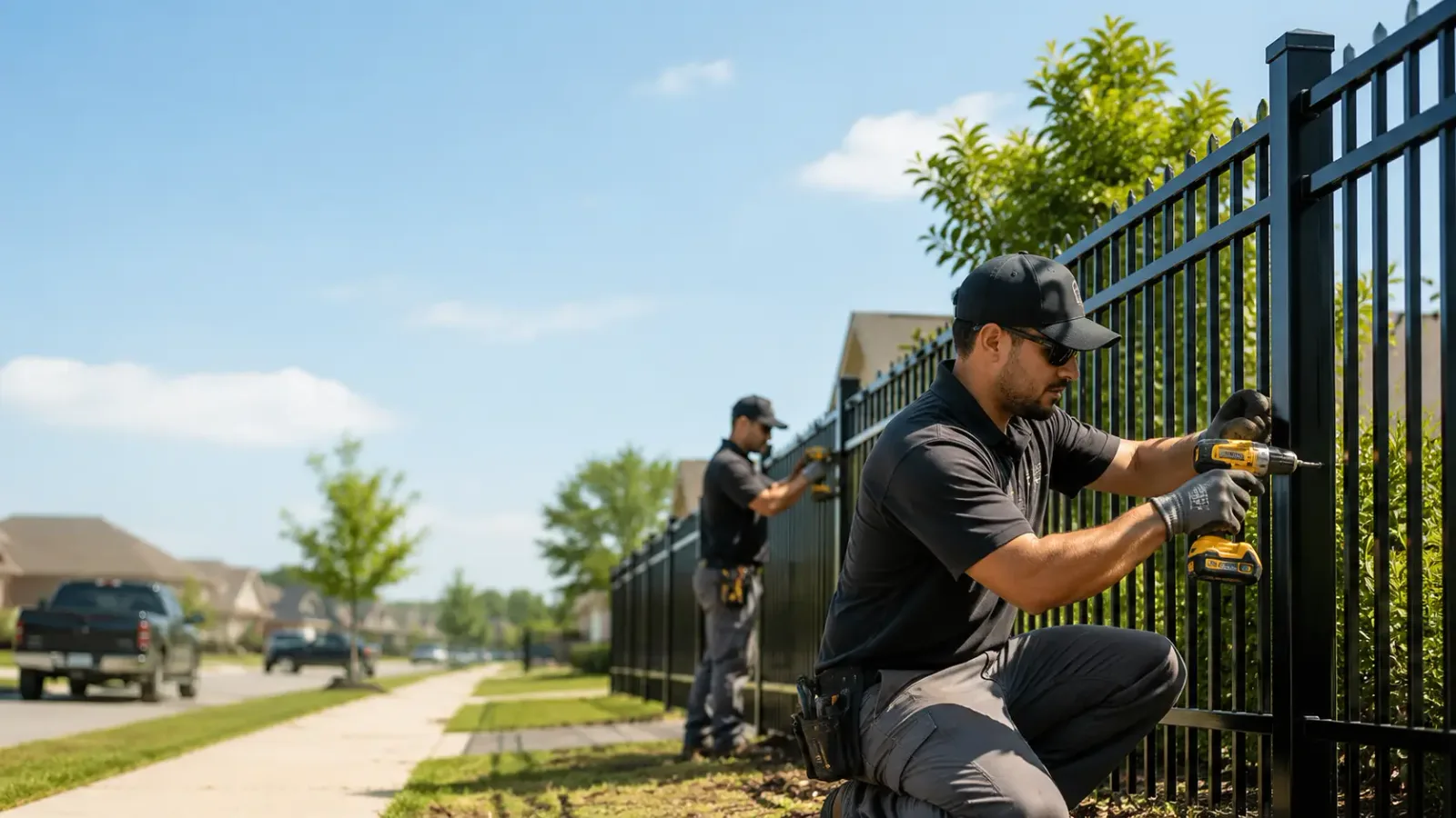 Metal Fence Installation in Littleton, WV